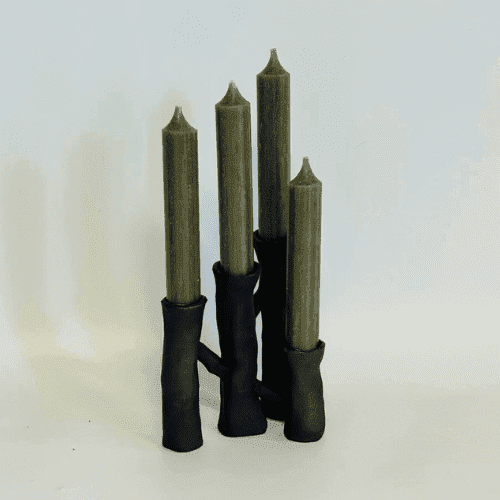 kerstcadeau kandelaar kleien workshop